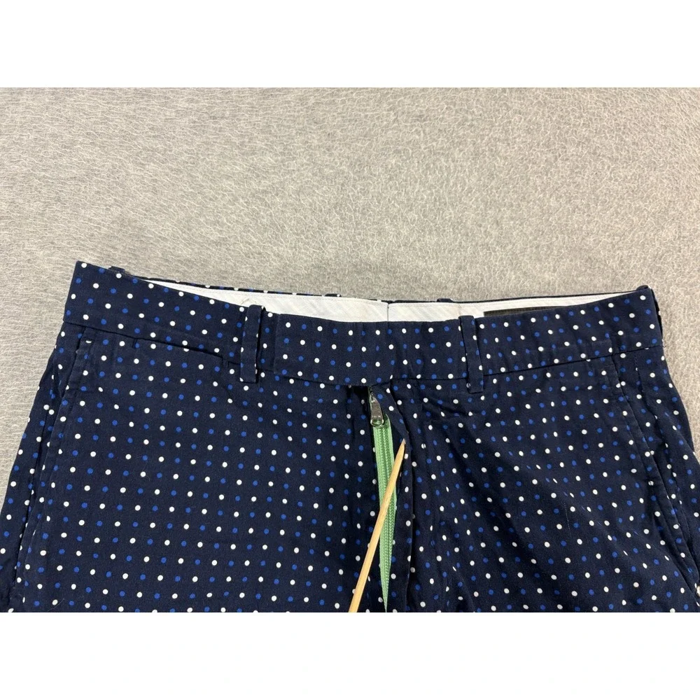 Polo Ralph Lauren RLX Polka Dots Golf Shorts (Men's 30) Blue- 9